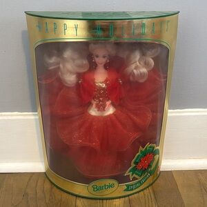 MIB 1993 Happy Holidays Barbie Collectible